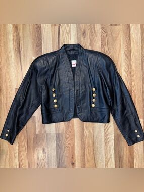 Rare Vintage Mondi Leather Jacket Like New